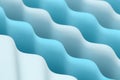 Abstract blank paper, gradient background, 3d rendering Royalty Free Stock Photo
