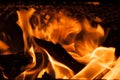 Abstract blaze fire flame Royalty Free Stock Photo