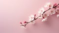 abstract blossom flower background minimalistic