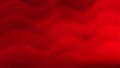 Vector Abstract Red Gradient Background with Wavy Lines Pattern Royalty Free Stock Photo