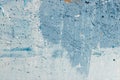 Abstract blue art background. Oil painting on canvas. Blue and white texture. Fragment of artwork Royalty Free Stock Photo