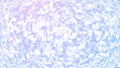 Abstract blue background. Distorted square pattern. Geometric wallpaper. Random rectangle mosaic. Deformed tiles