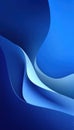 Abstract blue background featuring flowing curved lines and gradient shades Royalty Free Stock Photo