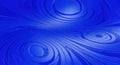 Abstract royal blue swirling pattern textured background with subtle ripples and curves Royalty Free Stock Photo