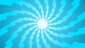 Abstract blue background with flash light and rays. Vector illustration for your design Royalty Free Stock Photo