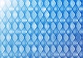Abstract Blue Background with Gloss and Sleek Scale. Vector Tile Pattern.