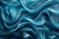 Abstract blue background luxury cloth or liquid wave or wavy folds of grunge silk texture, generative ai Royalty Free Stock Photo