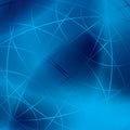 Abstract blue background with meridian lines - eps
