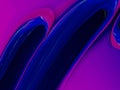 Abstract blue background. Modern blue smooth shapes abstract background