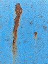 Abstract blue background with rust. Royalty Free Stock Photo