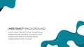 Abstract blue background, showcasing flowing shapes