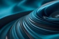 Abstract blue background with smooth lines and waves Royalty Free Stock Photo