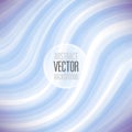 Abstract blue background wave and spiral curve vector
