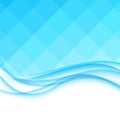 Abstract blue backgroundt. Vector Illustration