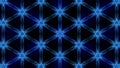 Abstract blue black geometric background Royalty Free Stock Photo
