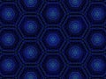 Abstract blue black geometric background Royalty Free Stock Photo