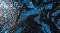 Abstract Blue and Black Glitter Texture Royalty Free Stock Photo
