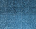 Abstract Blue blocks