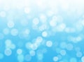 Abstract blue bokeh background Royalty Free Stock Photo