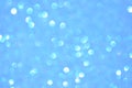 Abstract blue bokeh defocused background Royalty Free Stock Photo