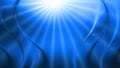 Abstract blue bright wave 3d lines background