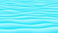 Abstract blue cartoon sea waves background