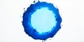 Abstract Blue Circle Paint Splash Background Texture Royalty Free Stock Photo