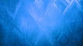 Abstract blue color rough dry sharpness triangles texture reflected on blue paper background wallpaper