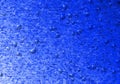 Abstract Blue Color And White Color Mixture Crystal Plastic Texture Bubbles Background Wallpaper.
