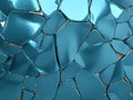 Abstract blue cracked metallic texture background Royalty Free Stock Photo