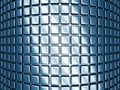 Abstract blue cubes background wallpaper Royalty Free Stock Photo