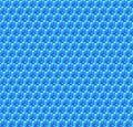 Abstract blue cubes. Seamless pattern background. 3d rendering Royalty Free Stock Photo