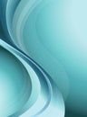 Abstract Blue Curve Background