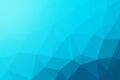 Abstract blue cyan low poly background Royalty Free Stock Photo