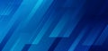 Abstract blue diagonal geometric with line modern technology background Royalty Free Stock Photo