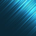 Abstract blue diagonal glowing rays background.