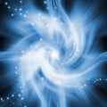 Abstract blue energy background Royalty Free Stock Photo