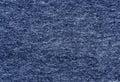 Abstract blue felt texture. Royalty Free Stock Photo