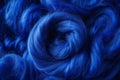 Abstract Blue Fiber Textures Royalty Free Stock Photo