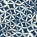 Abstract blue floral pattern Royalty Free Stock Photo