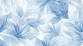 Abstract Blue Floral Pattern Delicate Petals Design Royalty Free Stock Photo