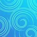 abstract blue fortex simple vector background design