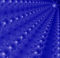 Abstract blue fractal background Royalty Free Stock Photo