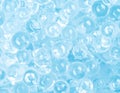 Abstract Blue Gel Spheres Texture Background Royalty Free Stock Photo