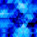 Abstract blue geometric background Royalty Free Stock Photo