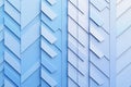 Abstract Blue Geometric Pattern Modern Chevron Design Background Texture