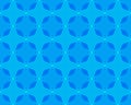 Blue Geometric Seamless Pattern. Royalty Free Stock Photo