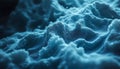 Abstract Blue Glacial Texture Background Image