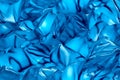 Abstract Blue Glacial Texture: A Deep Dive into Crystalline Forms