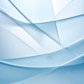 Abstract Blue Gradient Background with Soft Light Streaks and Wavy Lines Royalty Free Stock Photo